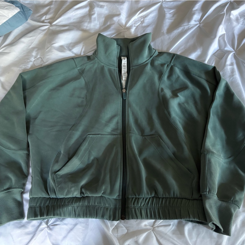 Lululemon Green Scuba full zip jacket